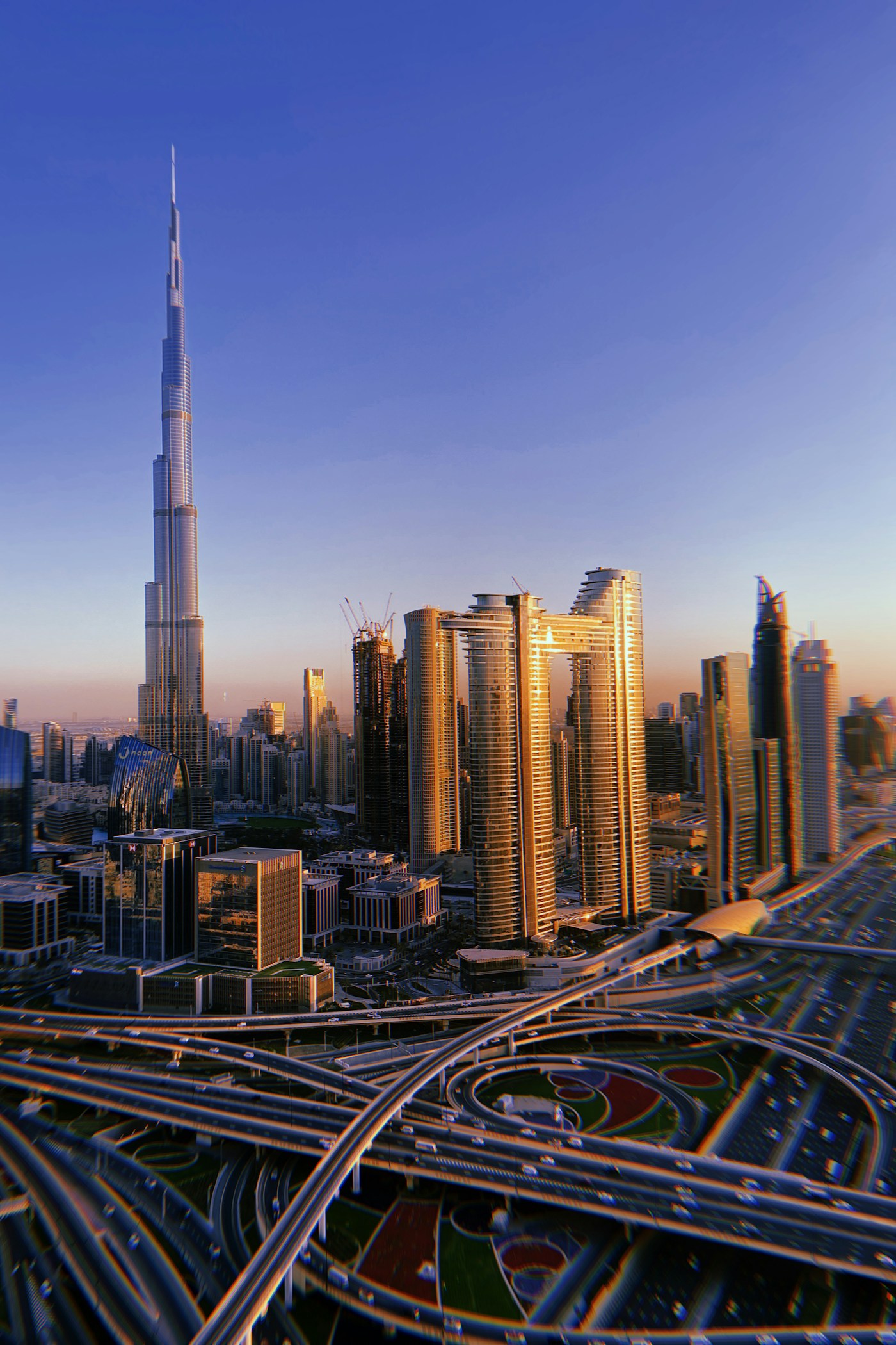 Dubai City Buildings Under Blue Sky